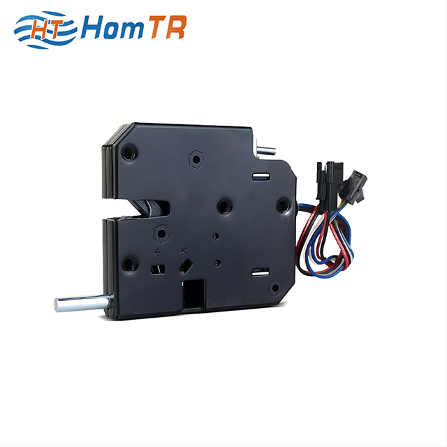 HomTR DC24V Lock Electric Magnetic Lock Electronic Rotary Latch for Vending Machine Electronic Solenoid Lock