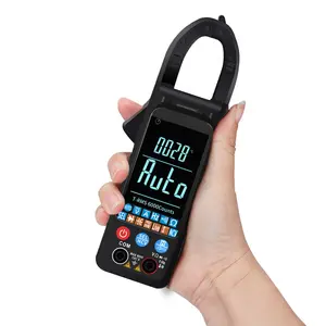 Pemasok Multimeter Meteran Digital dengan Ujung Uji Tegangan Meter Voltmeter Tester Digit untuk Dijual dengan Tampilan Warna