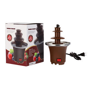 Máquina Eléctrica Comercial y Doméstica para Fuente <span class=keywords><strong>de</strong></span> Chocolate con Torre <span class=keywords><strong>de</strong></span> Calentamiento y Derretimiento para Preparar Fuente <span class=keywords><strong>de</strong></span> Chocolate Casera - Product Image 1