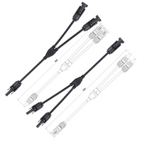 Conector de cable solar impermeable MC 1000V 30A tipo Y, Conector PV, Conector de derivación PV, Solarkabel, Arnés de cableado