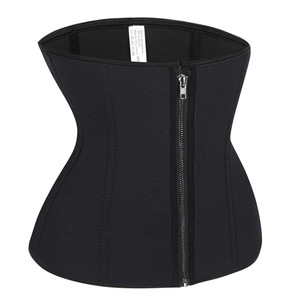 Vente en gros Nouveaux modèles 2025 Gaine amincissante de sudation pour la perte de poids pour femme avec fermeture éclair et clips sans latex Ann Cherry - Product Image 4
