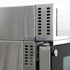 Four électrique de convection de plateaux commerciaux de l'<span class=keywords><strong>air</strong></span> chaud quatre d'acier inoxydable à long terme pour le magasin de boulangerie - Product Image 6