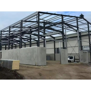 Nave Industrial Prefabricada, Estructura de Acero Ligero, Duradera, para Taller o Fábrica - Product Image 6