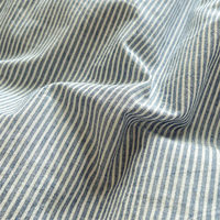 Parure de lit en coton lavé du fabricant 2026 – Housse de couette rayée unie, drap et jupe de lit – Vente en gros pour dortoirs individuels