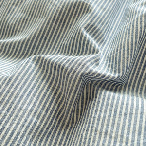 Parure <span class=keywords><strong>de</strong></span> lit en pur coton 2026, nouveau style rayé, couleur unie, <span class=keywords><strong>housse</strong></span> <span class=keywords><strong>de</strong></span> <span class=keywords><strong>couette</strong></span> en coton lavé, drap et jupe <span class=keywords><strong>de</strong></span> lit simple pour dortoir - Product Image 6