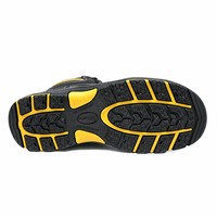Chaussures de sécurité imperméables AIMVVSEC à embout d'acier, antistatiques, antidérapantes, en cuir nubuck, pour les travaux en laboratoire chimique, sur chantier et en ingénierie