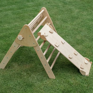 LM KIDS Haute qualité Montessori Escalade <span class=keywords><strong>Bois</strong></span> Bébé Gym Pickler pliable <span class=keywords><strong>Arche</strong></span> d'escalade Cadre d'escalade Picklers Slide Gym - Product Image 1