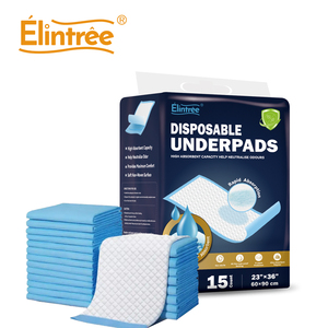 Elintree Miếng Đệm giường chất lượng cao OEM thấm y tế điều dưỡng miếng Kiểm soát mùi dùng một lần underpads cho không kiểm soát - Product Image 1
