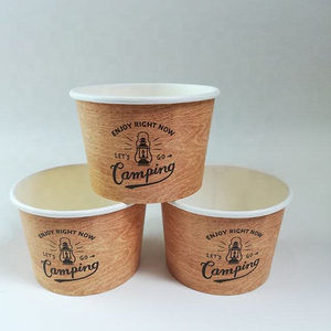 Vasos Desechables para Helado con Tapa y Cuchara, Personalizados con Logotipo, Ecológicos, Impermeables, Impresos a Medida, con Envase - Product Image 3