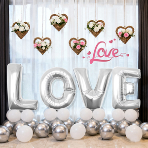 Artículos de <span class=keywords><strong>Fiesta</strong></span> al por Mayor, Globo de Papel de Aluminio con la Palabra LOVE de 40 Pulgadas - Dorado/Plateado/Oro Rosa - Decoración para San Valentín y Bodas - Product Image 3