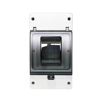 Caja de Distribución de Material de PC Impermeable para Exteriores con Certificación CE, Modelo Económico IP67, 250A 2P, Caja de Plástico Mccb para Uso Industrial