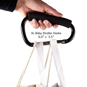 Gancho <span class=keywords><strong>para</strong></span> cochecito de bebé <span class=keywords><strong>para</strong></span> <span class=keywords><strong>compras</strong></span> y bolsas de pañales - Product Image 3