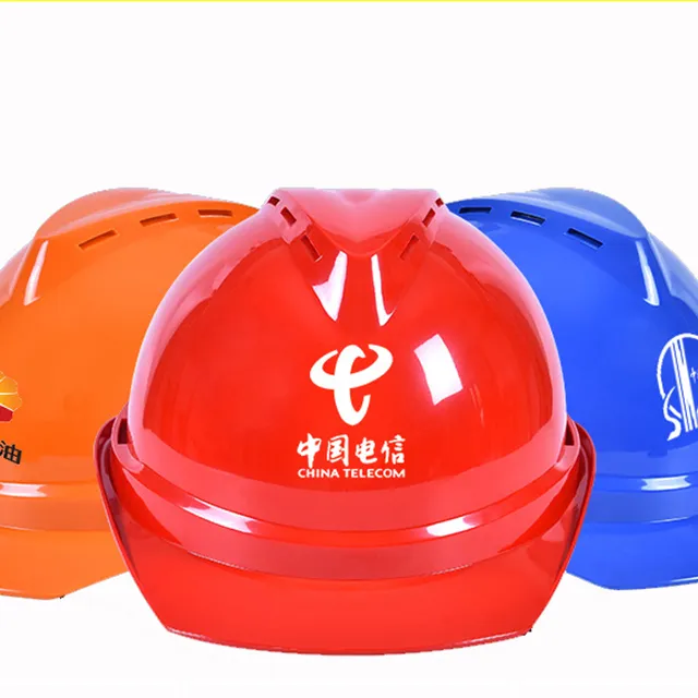 Изготовленный На Заказ корпус из АБС-пластика CE EN 397 рабочий Ansi строительный промышленный производитель шлем жесткая шляпа