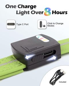 UMIONE Usine BSCI Vente en gros Collier pour chien en PVC imperméable durable de haute qualité Rubans <span class=keywords><strong>LED</strong></span> RVB simples Lumières clignotantes d'extérieur - Product Image 6