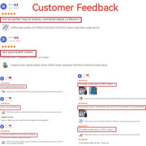 أول دليل خطي Hiwin HGR15 و HGH15CAZAC كتلة خطية HGH15CA تحمل الصلب دقة عالية لنظام التشغيل الآلي - Product Image 6