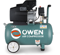 Compresseur d'air BM 40 litres 2,5 CV à entraînement direct par piston, état neuf, faible bruit, occasion, réservoir direct