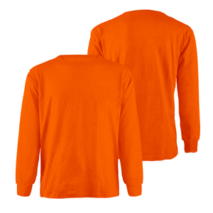 <span class=keywords><strong>T</strong></span>-Shirt a Maniche Lunghe Minimalista in Cotone e Poliestere <span class=keywords><strong>TC</strong></span>, Collo Tondo, per Sport e Tempo Libero - Product Image 2