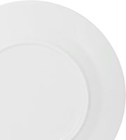 Assiettes en céramique en gros, assiettes plates en porcelaine blanche bon marché en vrac pour mariage