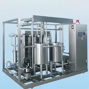 Máquina Pasteurizadora Líquida com Sistema CIP Limpeza
