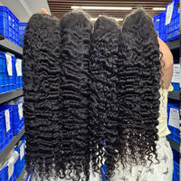Perruque indienne bouclée birmane HD Lace Front, 100 % cheveux naturels vierges bruts, prix de gros, perruques transparentes en cheveux humains les plus vendues