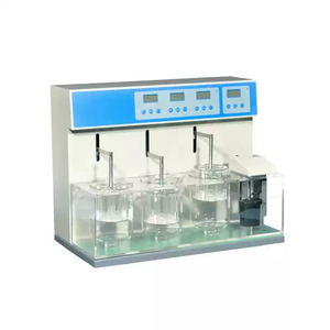 Laboratorium Intelligent Desintegratie Instrument Dubbele Cup Drie Kopjes Drug <span class=keywords><strong>Tablet</strong></span> Desintegratie Tijdslimiet Instrument - Product Image 3