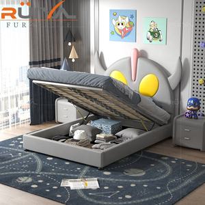 เตียงอุลตราแมนคู่กับของเด็ก,เฟอร์นิเจอร์ไม้เนื้อแข็งดีไซน์ทันสมัยตามสั่ง - Product Image 3