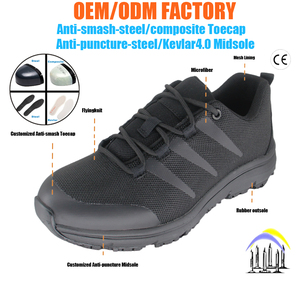 Sneakers <span class=keywords><strong>Antinfortunistiche</strong></span> da Uomo e <span class=keywords><strong>Donna</strong></span> <span class=keywords><strong>Leggere</strong></span> e alla Moda con Punta in Acciaio, <span class=keywords><strong>Scarpe</strong></span> Sportive Piatte Personalizzate con Chiusura a Rotella, Antisfondamento da Lavoro per Fabbrica - Product Image 3