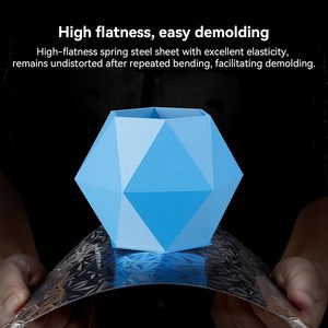 Kit de Placa de Construcción de Doble Cara Creality Ender 3, Plataforma de PEO Brillante + PEI Mate, Accesorio para Impresora 3D, 10.43x9.84x0.31 Pulgadas - Product Image 2