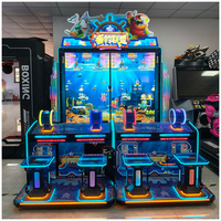 Machine de jeu vidéo de pêche de grande taille, simulateur universel de course, machine commerciale à pièces pour quatre personnes