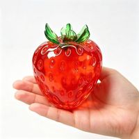 Vaseline Strawberry Squishy Thin Skinned Vaseline Coconut Oil Slow Rebound Fruit Handmade Ball Stress Relief Fidget Toy