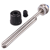 Riscaldatore per birra St 1 5 Quot Tri Clamp 240V 2 5KW SUS304 elemento riscaldante per la produzione di birra in casa OD50 5MM