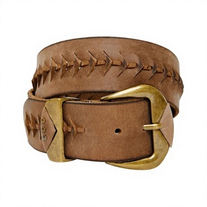 Cinturón Formal para Hombre BS International, Cuero Vacuno, Hebilla de Acero, Ecológico, Impermeable, Resistente, Ligero, 3.8CM de Ancho, 138CM - Product Image 4