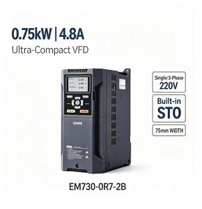 Convertidor de Frecuencia Variable Industrial Trifásico de Alto Rendimiento de 750W 220V con RS485, Variador de CA para Compresor y Motor de CA - Product Image 1
