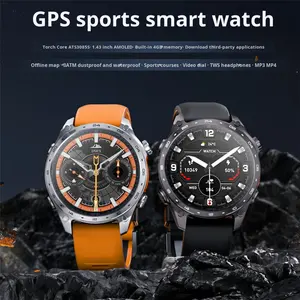 Reloj Inteligente HD300 Pro con Pantalla AMOLED <span class=keywords><strong>de</strong></span> 1.43 Pulgadas <span class=keywords><strong>para</strong></span> Llamadas, Frecuencia Cardíaca, Sueño, GPS, Pulsera Deportiva, Relojes con IA - Product Image 2