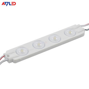 Module LED d'extérieur haute qualité à injection longue portée, 4 modules, blanc 7000K, 12V, SMD2835, 1.6W, pour enseignes et rétroéclairage, IP65, pour caissons lumineux - Product Image 2