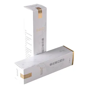 Custom Logo lucidalabbra scatola di imballaggio scatola di carta cosmetica olio prodotti cosmetici scatola di immagazzinaggio per la confezione di cura della pelle 5ml 10ml CMYK