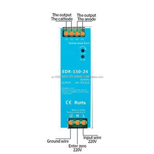 MW EDR-75 EDR 120 120W 75W AC 100-240V to <b>DC</b> 5V <b>12V</b> 24V 48V Din Rail Switching Power Supply - Product Image 3