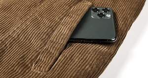 Chaqueta de pana con forro sherpa para hombre, fabricada por OEM, chaqueta de pana marrón de invierno, personalizable, ropa de calle para hombre - Product Image 4