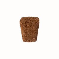 50 Pcs Bahan Tanah Kelapa (Coir) untuk Budidaya Tanaman Sayuran, Material Tanah untuk Pembibitan dan Pertanian