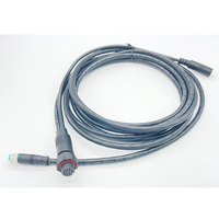 Câble étanche surmoulé IP68 avec connecteur M12 pour machines