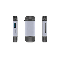 Venta al por mayor OTG 6 en 1 lectores de tarjetas USB tipo C/MicroUSB/USB2.0/TF / SD lectores de tarjetas de memoria para ordenador portátil teléfonos Android