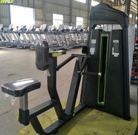 Machine de Rameur Assis à Charge Sélective Robuste pour Entraînement du Dos – Équipement de Fitness Vertical pour Salle de Sport