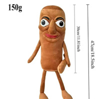 HY198 VIRAL Brainrot Italiano Peluche Shanhaijing Parodie Jouet Poupée Brainrot Caractère Peluche Jouet Lirili Larila Peluche Meme Jouet