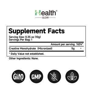 Créatine monohydratée de haute qualité, fournie par l'usine, pour une croissance musculaire rapide, complément sportif pré-entraînement, énergie pour adultes - Product Image 2
