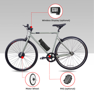 <span class=keywords><strong>Kit</strong></span> de Conversión para <span class=keywords><strong>Bicicleta</strong></span> Eléctrica 36V Rueda Delantera para Bici de <span class=keywords><strong>Montaña</strong></span> con Medidor LCD Controlador y Acelerador de Velocidad - Product Image 2