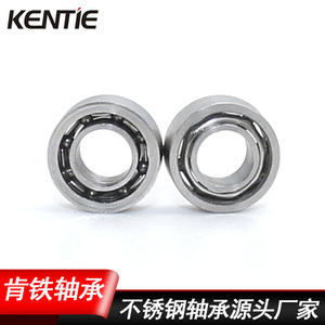 ตลับลูกปืนเม็ดกลมร่องลึก สแตนเลส 304L แบบเปิด SMR63 ความเร็วสูง ขนาดพิเศษ (3*6*2.5 มม.) จากผู้ผลิต - Product Image 3