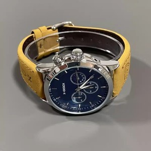 Montre-Bracelet à Quartz de Luxe X-GEQCK pour Hommes, <span class=keywords><strong>Montres</strong></span> de Précision à Aiguille des Secondes Lumineuse, Boîtier en Alliage, Bracelet en Cuir, Cadran en Verre - Product Image 2
