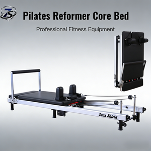 Hochbelastbare Verstellbare Tragbare Faltbare Aluminium-Pilates-Reformer Direktvertrieb Großhandel Pilates-Maschine für Pilates-Studios - Product Image 1