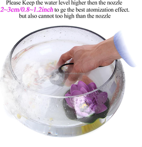 Siêu âm Atomizer DIY Bộ phận điện Mist Maker <span class=keywords><strong>Fogger</strong></span> spatter bảo vệ độ ẩm khuếch tán EU cắm nước giữ lại khung mới - Product Image 4