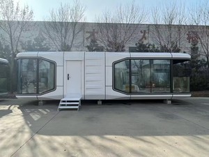 Maison Capsule Spatiale Modulaire Préfabriquée Directement de l'Usine avec Salle de Bain et Cuisine pour Usage Résidentiel, Camping, <span class=keywords><strong>Location</strong></span> et Projets Hôteliers - Product Image 5